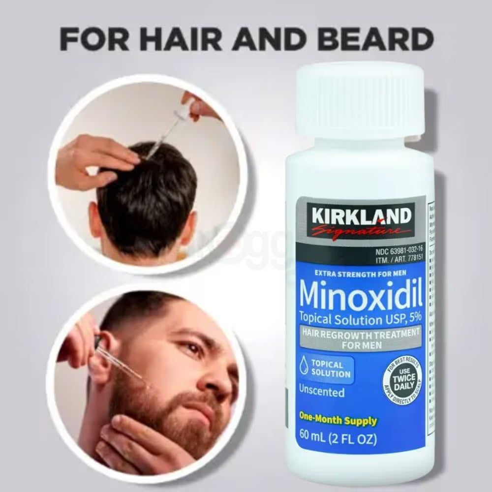 Kirkland Minoxidil 5% Hair Regrowth Treatment – 6 Month Supply 💧🔥
